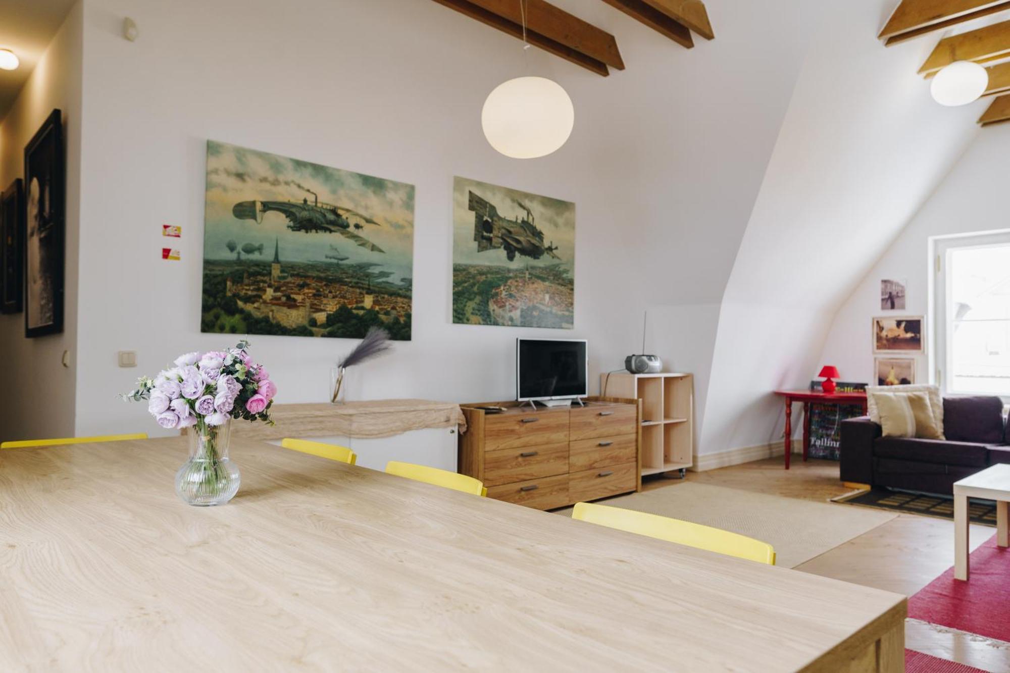 Dream Stay - Art Gallery Family Apartment With 2 Bathrooms Tallinn Exteriör bild