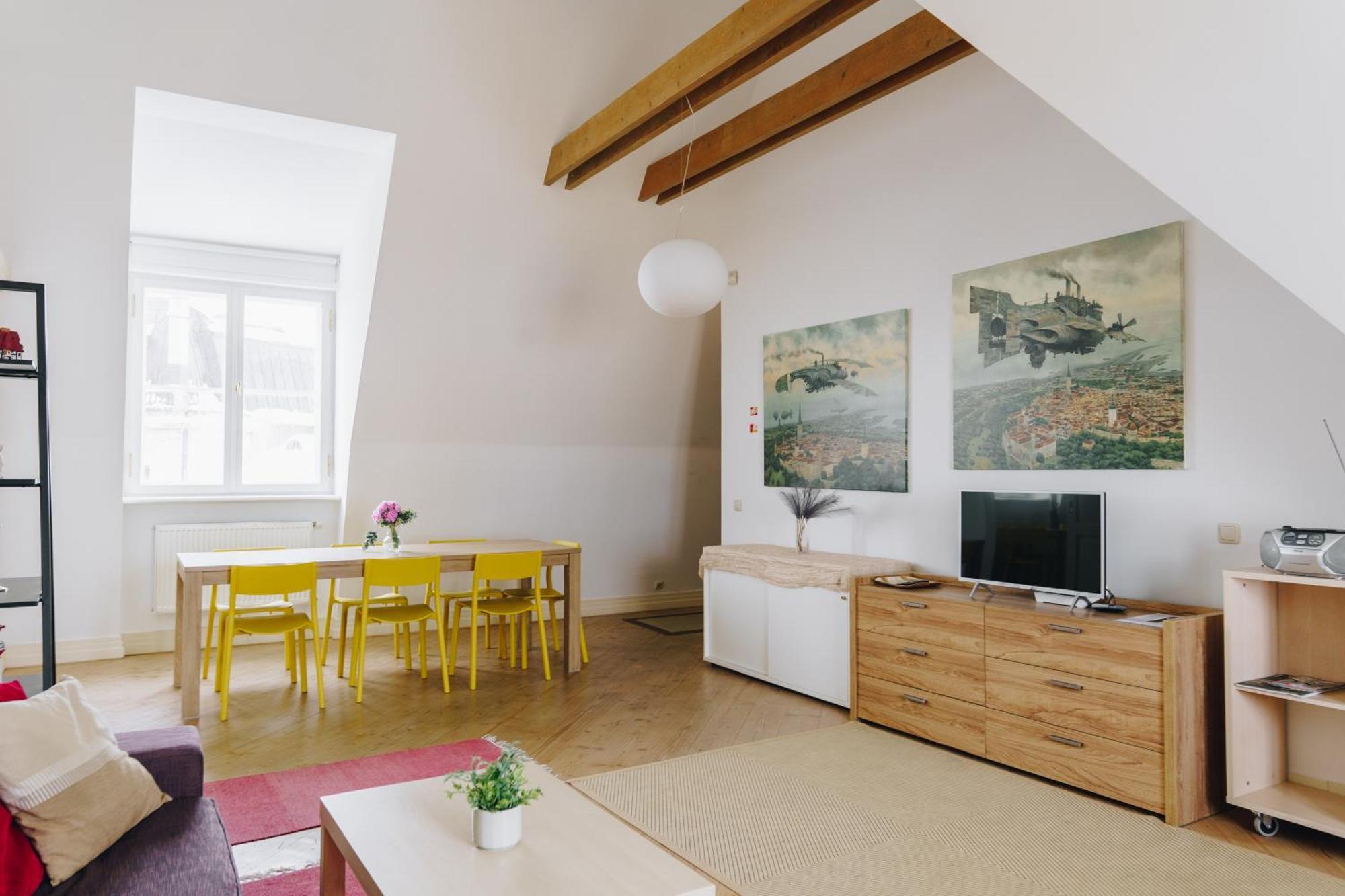 Dream Stay - Art Gallery Family Apartment With 2 Bathrooms Tallinn Exteriör bild